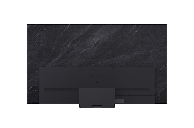 Rear view of LG OLED evo AI C5 4K Smart TV.