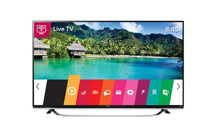 Vista frontal de LG TV LED Profesional 49&#34; Premium Interactiva UHD 4K 49UX970H