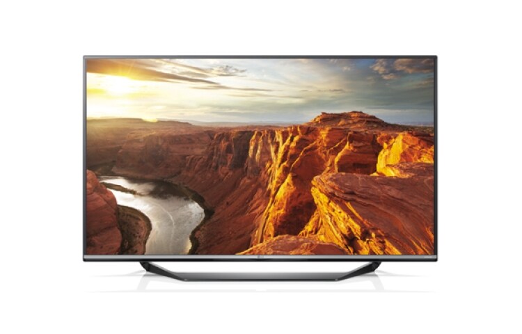 Vista frontal de LG LED TV Profesional 79&#34; Semihotelera, UHD 4K 79UX340C