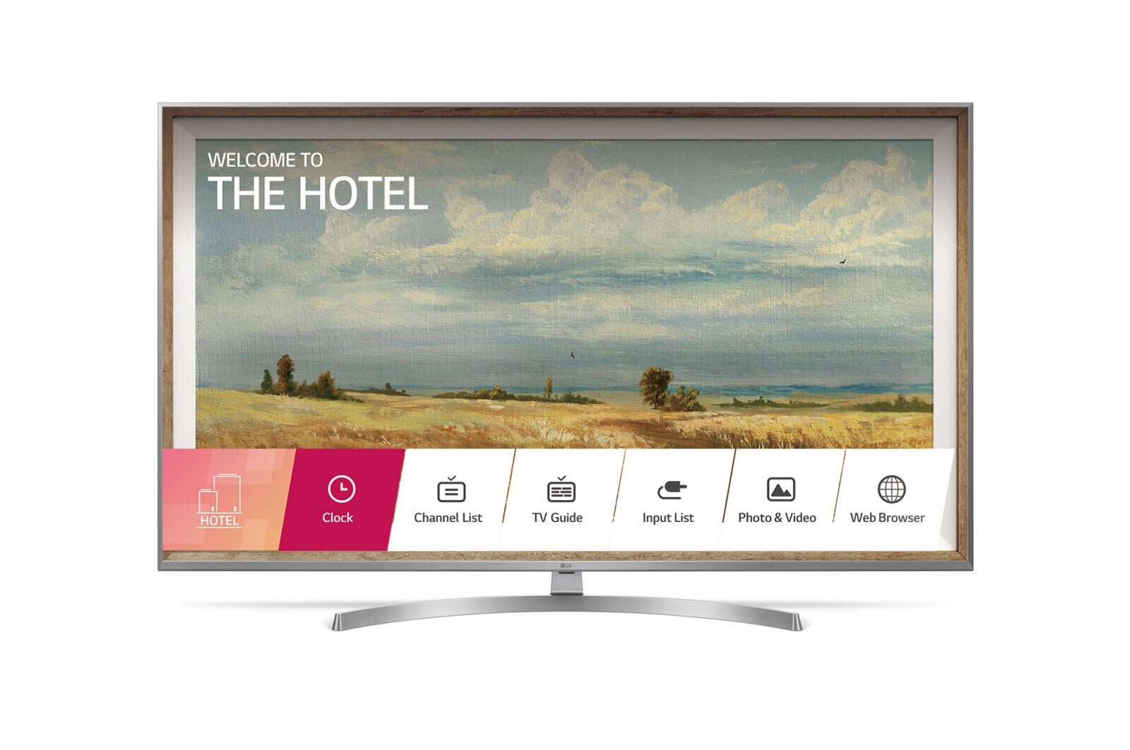 Vista frontal de 65&#34; UHD Commercial TV 65UU770H