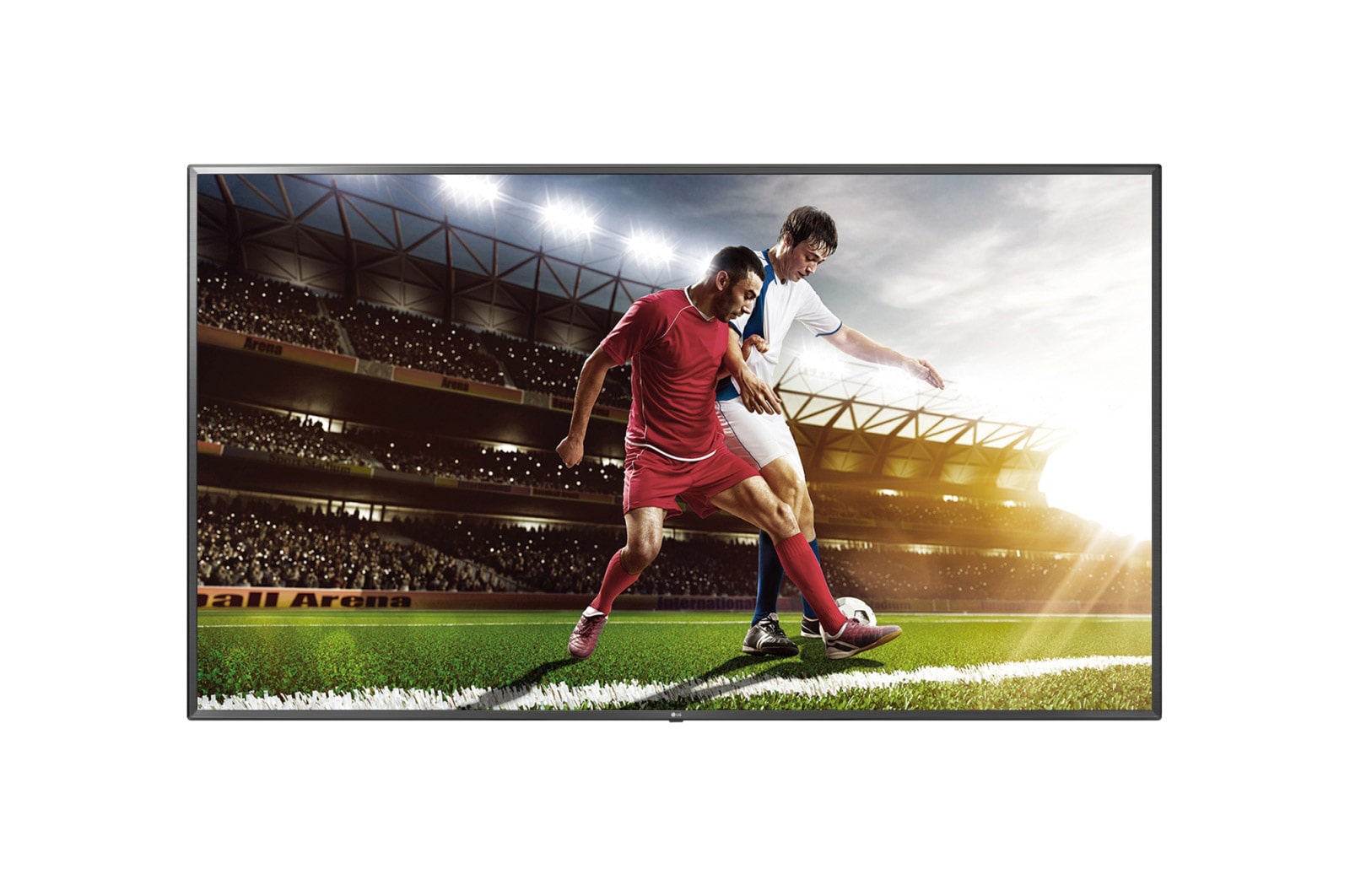 Vista frontal de 86&#34; UHD TV Signage 86UT640S0UA