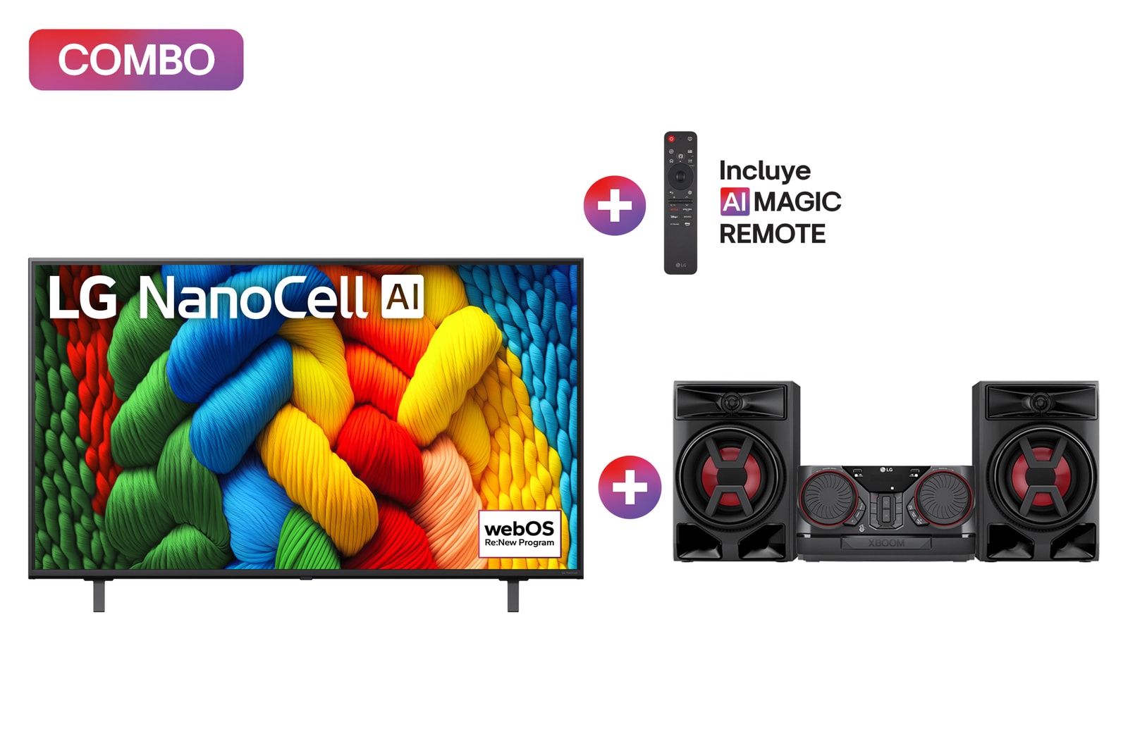 Front view with bundle image 