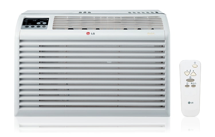 Vista frontal de AIRE ACONDICIONADO LG TIPO VENTANA  W051CM