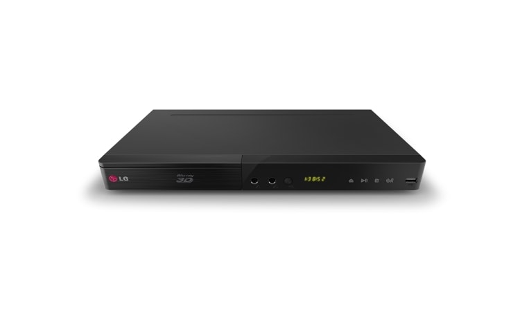 Vista frontal de BLU-RAY, REPRODUCTOR 4 EN 1 (BLU-RAY, CONTENIDOS EN LÍNEA, DVD Y CD), CON SEMI KARAOKE BP440K