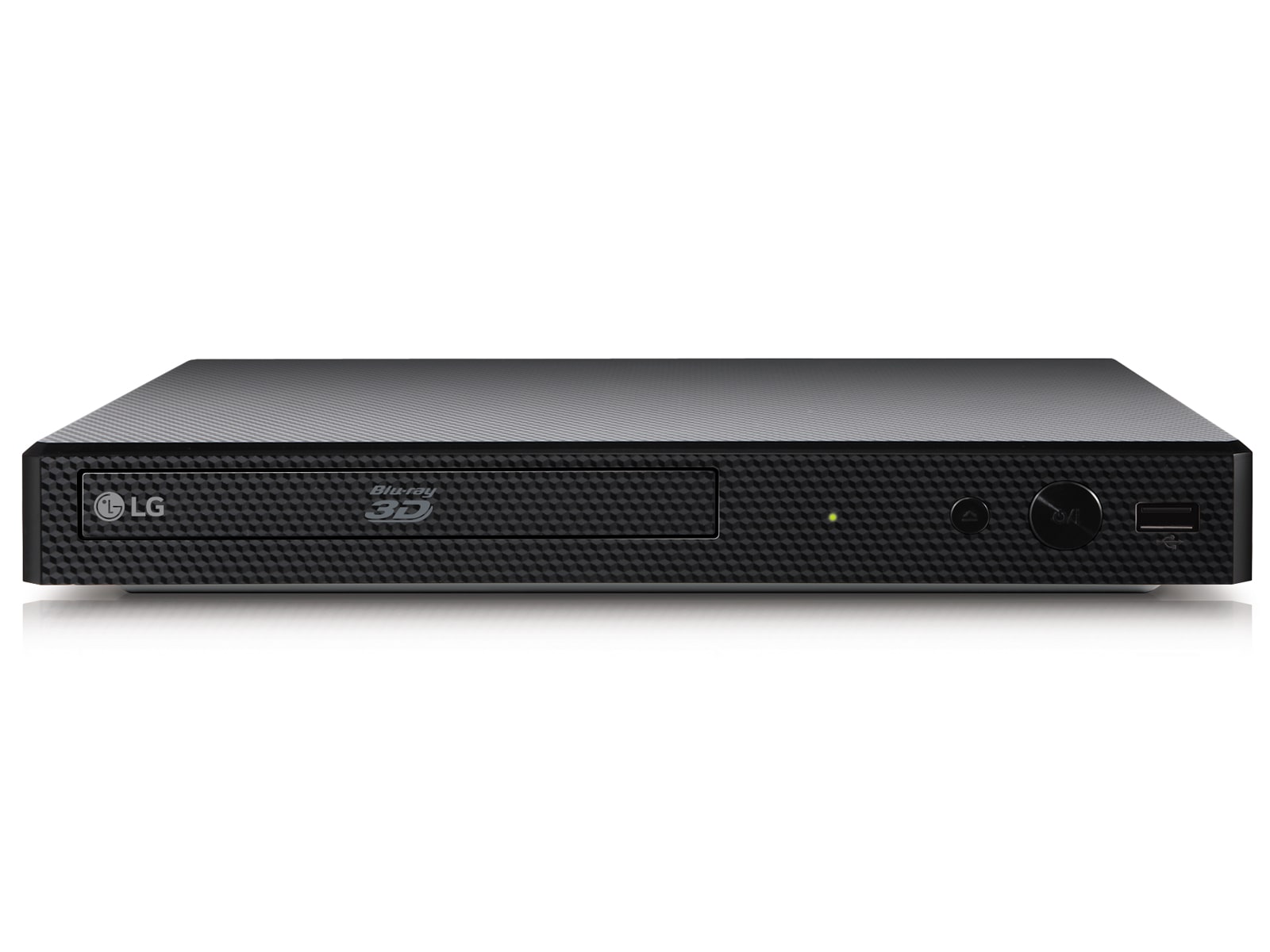 Vista frontal de BLU-RAY LG CON WI-FI, REPRODUCTOR 4 EN 1 (BLU-RAY, CONTENIDOS EN LÍNEA, DVD Y CD) BP550