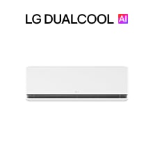 Vista frontal del producto LG DUALCOOL AI.