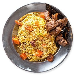 Haneeth de cordero con arroz