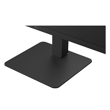close view of stand