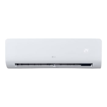 Air conditioner front half open image