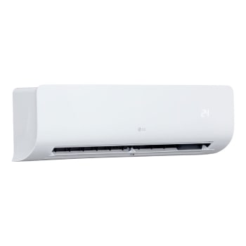 Air conditioner left side half open image