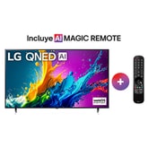 Pantalla LG AI QNED QNED80 86 pulgadas 4K SMART TV 2024 ThinQ AI