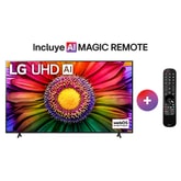 Pantalla LG AI UHD UR87 86 pulgadas 4K SMART TV ThinQ AI