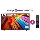 Pantalla LG AI UHD UT80 86 pulgadas 4K SMART TV 2024 ThinQ AI
