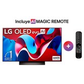 Pantalla LG AI OLED evo AI C4 48 pulgadas 4K SMART TV 2024 ThinQ