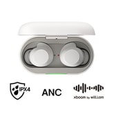 LG xboom Buds by will.i.am | Audífonos Bluetooth | xboom Signature Sound con driver de grafeno | Color Blanco