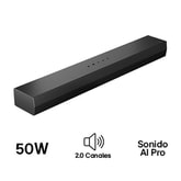 Barra de Sonido de Cine en Casa LG S20A con altavoces traseros Dolby Atmos de 2.0 canales 2025