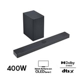 LG Soundbar | Barra de Sonido LG SC9S| 400W | 3.1.3 canales | Dolby Atmos
