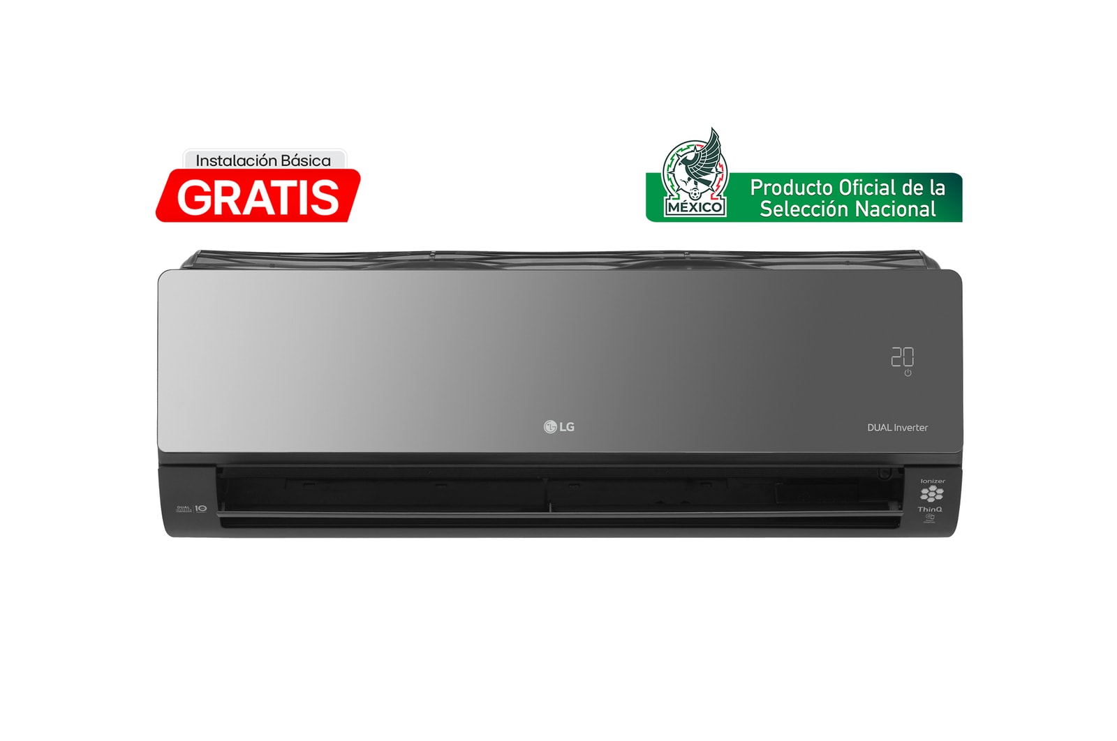LG ARTCOOL INVERTER, 1 TON. FRÍO - VR122CW | LG MX