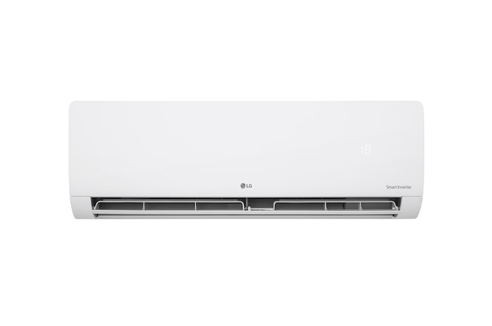 Air conditioner front half open image