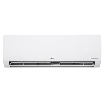 Air conditioner front half open image