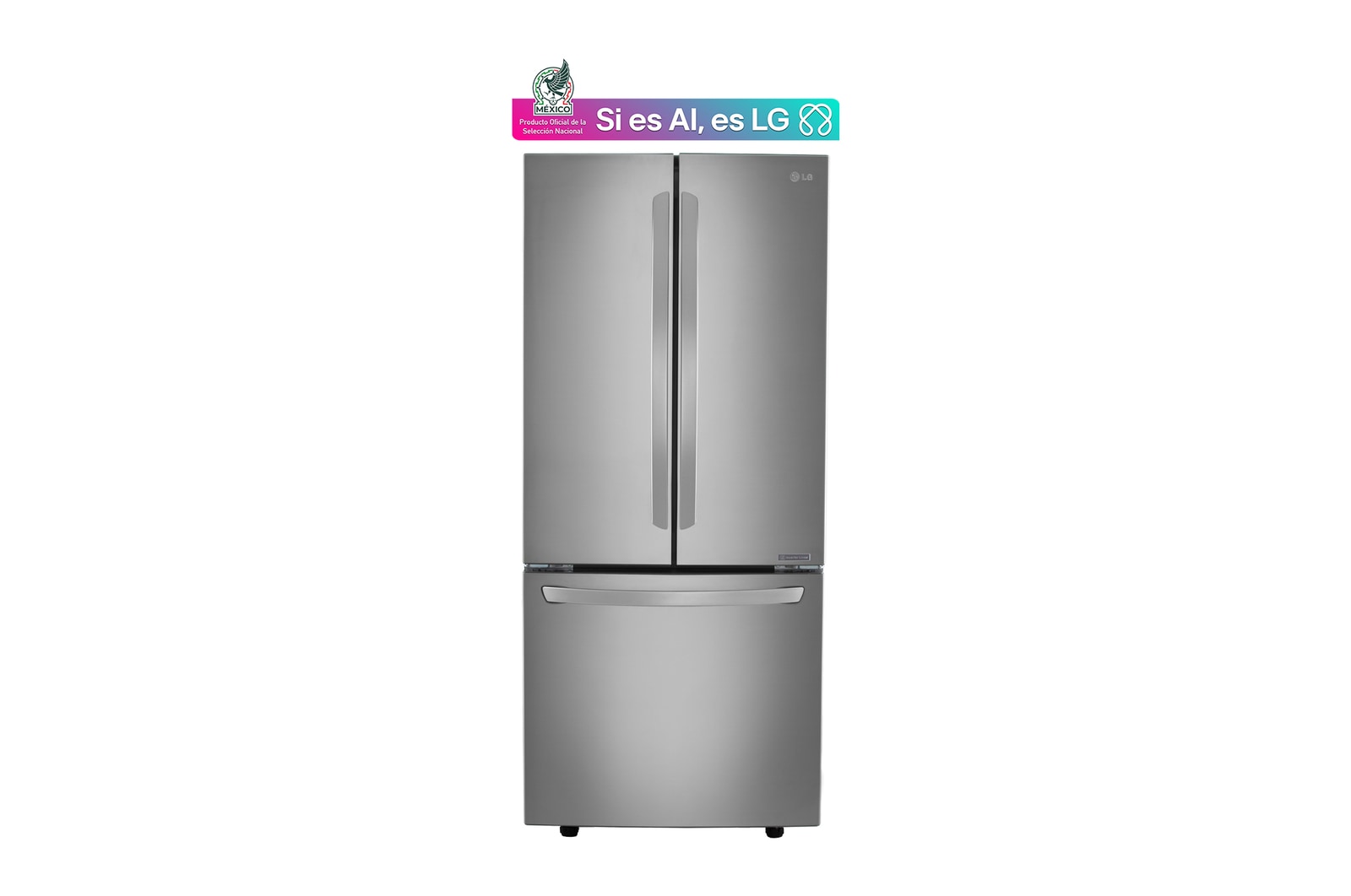 REFRIGERADOR FRENCH DOOR 22 PIES³ INVERTER GF22BGSK | LG MX