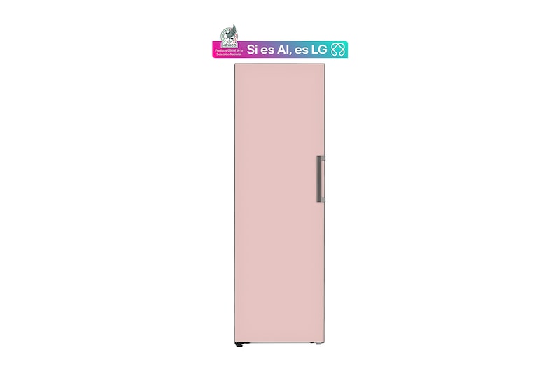 LG Congelador Vertical Color Rosa 11 pies³, GL71BJP