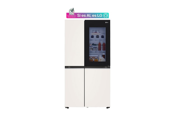 LG Refrigerador 23 pies cúbicos InstaView™ Side by Side, VS23BQB