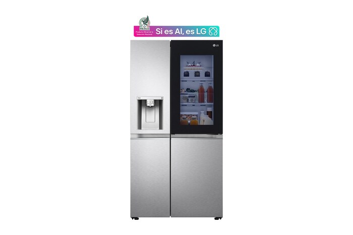 Skip to main content REFRIGERADOR INSTAVIEW™ SIDE BY SIDE 27 PIES³ VS27XCS | LG MX