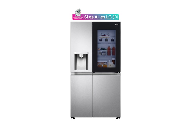 Skip to main content REFRIGERADOR INSTAVIEW™ SIDE BY SIDE 27 PIES³ VS27XCS | LG MX