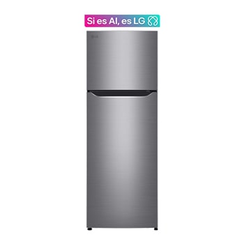Vista frontal de Refrigerador LG Top Freezer 11 pies cúbicos-GT35BP