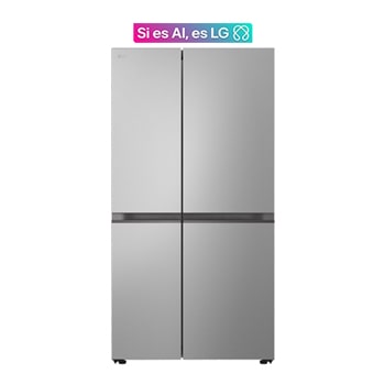 Vista frontal de Refrigerador LG Side by Side 23 pies³ VS23BP