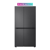 Refrigerador LG Side  by Side 23 pies cúbicos Negro Mate Essence Smart Inverter