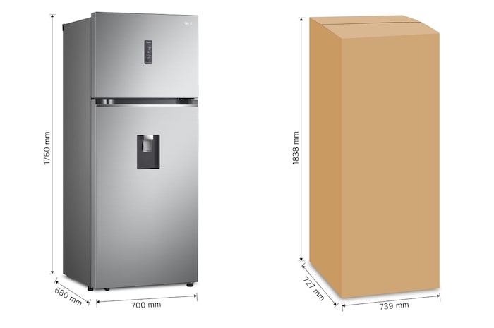 LG Refrigerador LG Top Mount ThinQ™ 14 pies³, VT40AWP