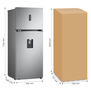 LG Refrigerador Top Freezer 14 pies³ Inverter, VT40AWP