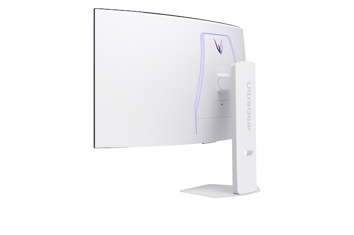 front view of the monitor with the stand down