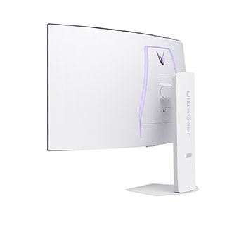 front view of the monitor with the stand down