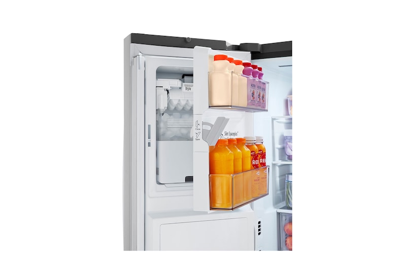 top door view with food