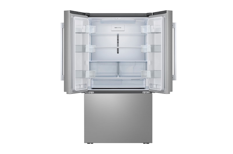 Front view with Top open