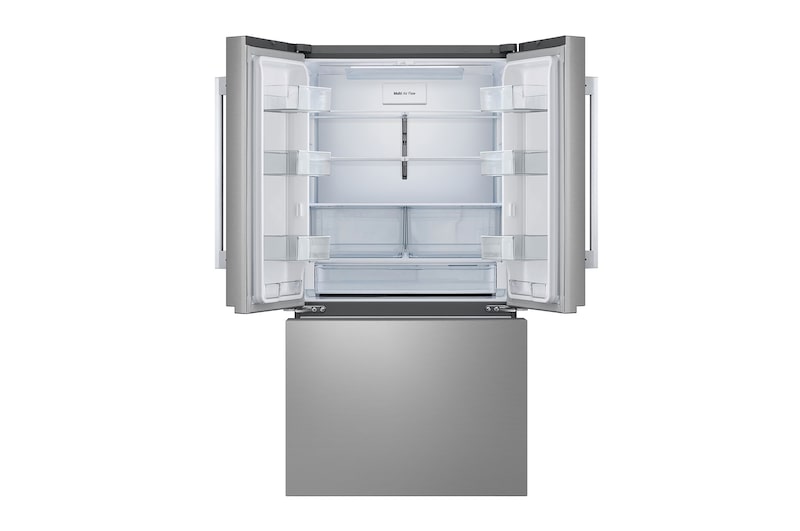 Front view with Top Door open