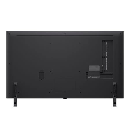 Vista posterior del TV LG QNED evo QNED85