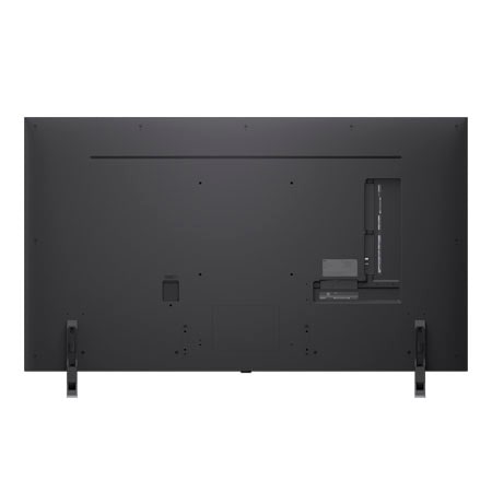 Vista posterior del TV LG QNED evo QNED85