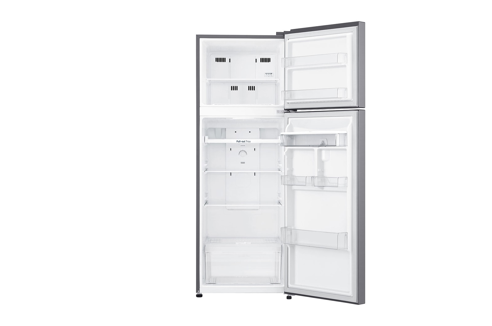 Front view without  food open door