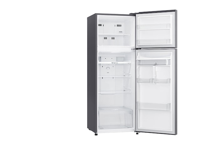 Left side view of door open