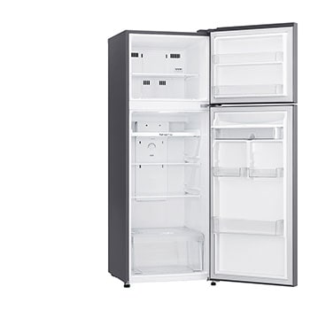Left side view of door open
