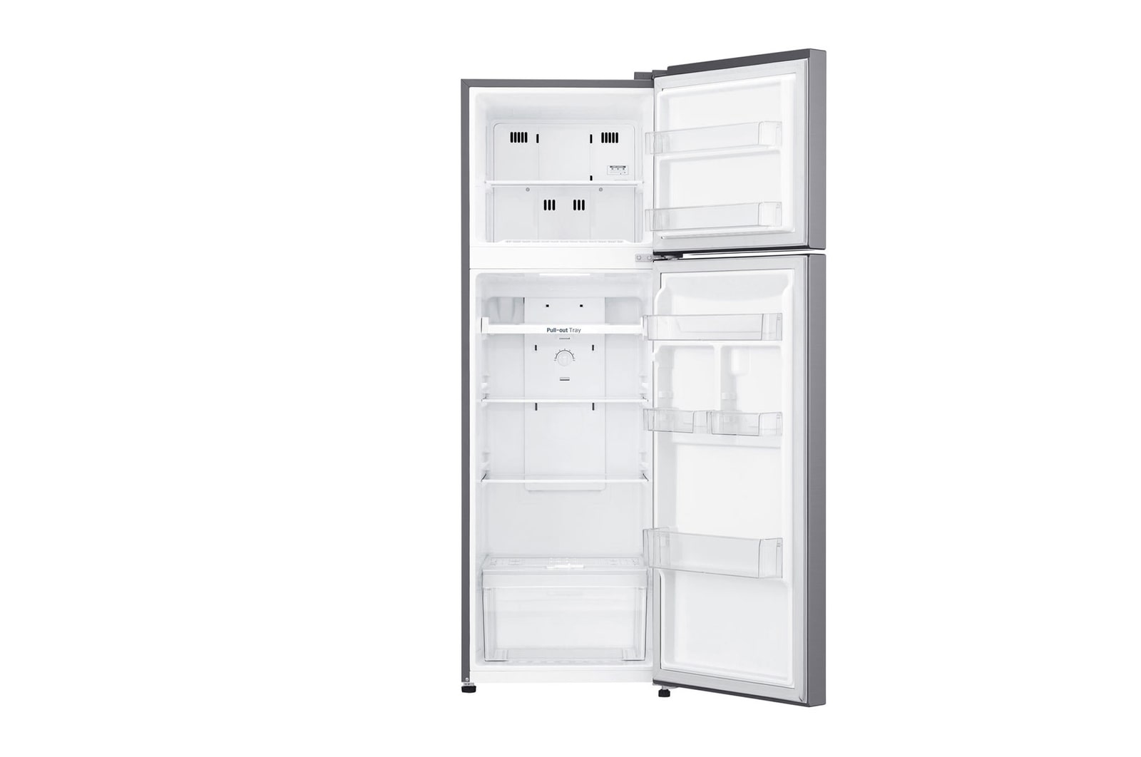Front view without  food open door