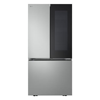Vista frontal de Refrigerador InstaView LG French Door 25 pies³ GM65BQP
