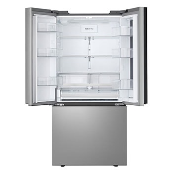 Close up view of touch panel.