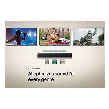 USP card: AI Sound Pro AI optimizes sound for every genre