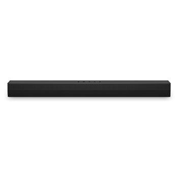 Front view of soundbar