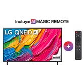 Pantalla 55 pulgadas LG AI QNED QNED80 4K Smart TV 2025 